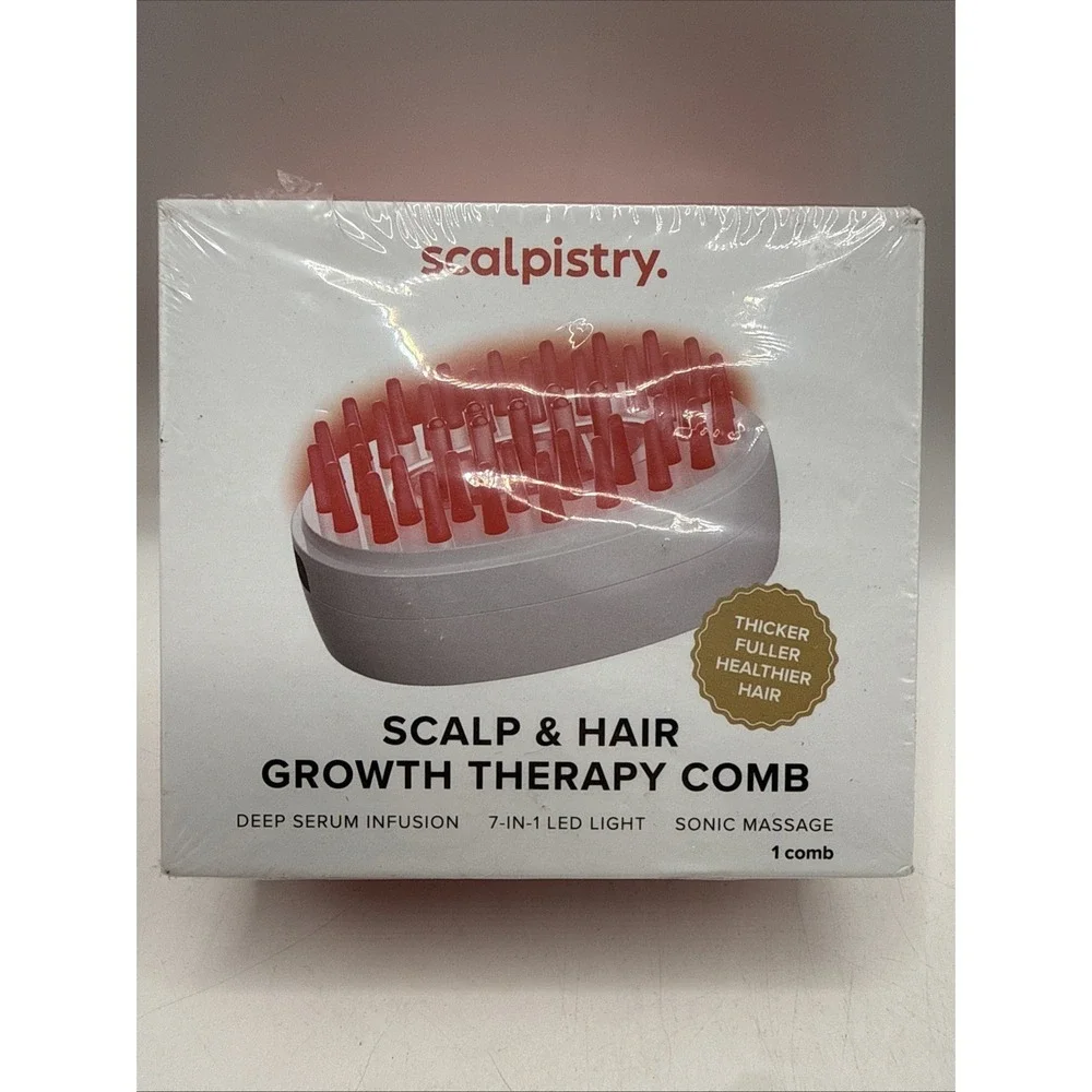 Scalpistry Scalp‎ & Hair Growth Therapy Comb New Sealed